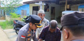 Sambut Hari Bhayangkara ke-79, Kapolres Anambas Salurkan Bantuan Sosial kepada Warga
