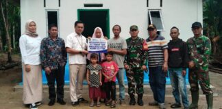 PT Timah Bangun Tiga Rumah Layak Huni untuk Masyarakat di Karimun