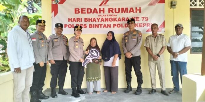 bedah rumah bedah rumah polres bintan