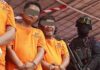 Disoraki saat Pemusnahan, WNI Kurir 2,1 Ton Sabu Mengaku Dijebak Pemilik Kapal kurir sabu