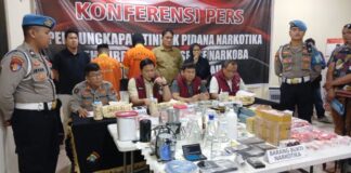 Minilab Narkoba di Batam Digerebek, Produksi Liquid Vape Berisi Obat Penenang minilab narkoba di batam