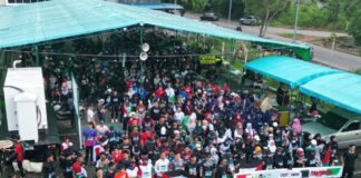 Dewan Mahasiswa STAI Ibnu Sina Gelar Aksi Lari 5K untuk Dukung Palestina aksi lari dukung palestina