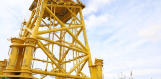 Batam Unjuk Gigi di Industri Global, Amsakar Lepas Struktur Jaket Wind Tower untuk Amerika