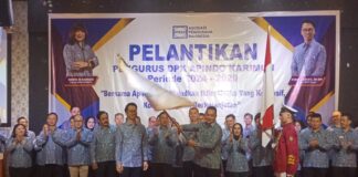 Resmi Dilantik, Apindo Karimun Siap Bangun Ekonomi Daerah