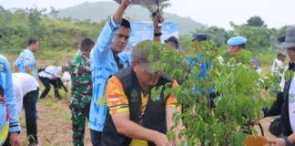 Dukung Pelestarian Lingkungan, Polda Kepri Tanam 1.150 Pohon di Rempang