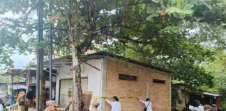 Satpol PP Segel Bangunan Langgar Aturan Drainase di Tanjungpinang drainase di tanjungpinang