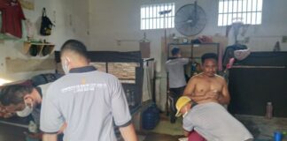 10 Paket Sabu Diamankan dari Lapas Barelang, 6 Napi Diperiksa Polisi sabu di lapas barelang