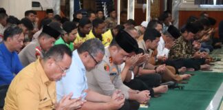 Polisi, Anggota Dewan hingga Ojol di Karimun Doa Bersama untuk Korban Kericuhan Affan Kurniawan