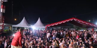 Ribuan Warga Padati Malam Ramah Tamah HUT ke-80 RI di Gedung Daerah Kepri