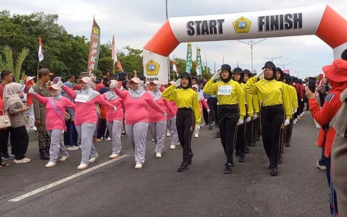 geerak jalan lomba gerak jalan karimun