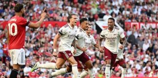 Hasil Liga Inggris: Arsenal Permalukan MU 1-0 di Old Trafford