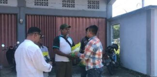 Jumat Berkah Polres Lingga, Puluhan Paket Sembako Disalurkan ke Warga jumat berkah polres lingga