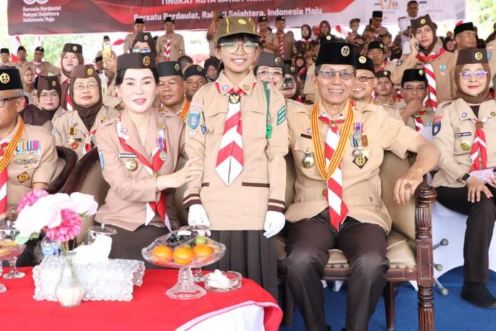 li claudia peringatan hari pramuka