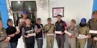 Gelar Operasi Pasar, Bea Cukai Karimun Temukan Puluhan Ribu Batang Rokok Ilegal operasi pasar bea cukai