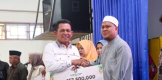 Pemprov Kepri Salurkan Bantuan untuk Masyarakat Lingga, Bentuk Kehadiran Pemerintah di Masyarakat