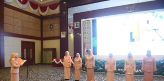 Pengurus DWP Kepri dan Kabupaten/Kota Masa Bakti 2024–2029 Resmi Dikukuhkan