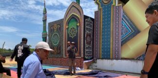 Tinjau Lokasi MTQ XVII di Kundur Barat, Wabup Sebut Progres Hampir Rampung