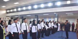 22 PPPK dan 1 CPNS Tanjungpinang Dilantik, Lis Ingatkan Tugas Layanan Publik CPNS Tanjungpinang dilantik