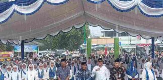 Gebyar Maulid Nabi di Tanjungpinang, Ribuan Bunga Telur Dibagikan maulid nabi