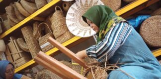 Hasil Karya Dari Eceng Gondok Batam Tembus Pasar Turki karya dari eceng gondok