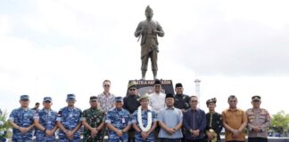 Patung Ksatria Hang Nadim Diresmikan, Simbol Keberanian Pahlawan Batam Patung Ksatria Hang Nadim