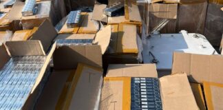 Penyelundupan Lewat Perairan Setokok, Ratusan Batang Rokok Ilegal Disita penyelundupan rokok ilegal