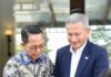 Kepala BP Batam Amsakar Achmad Bertemu Menlu Singapura Vivian Balakrishnan