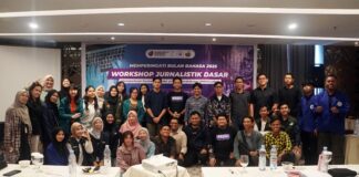 Peringati Bulan Bahasa, AJI Batam dan Perpustakaan BI Gelar Pelatihan Jurnalistik Dasar