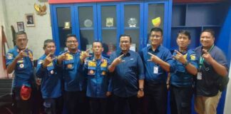 GM Bandara RHF Kunjungi Damkar Tanjungpinang, Bahas Penanggulangan Kebakaran GM bandara RHF