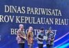Stan Promosi Dispar Kepri Raih Penghargaan Terbaik di Jatim Fest 2025 jatim fest 2025