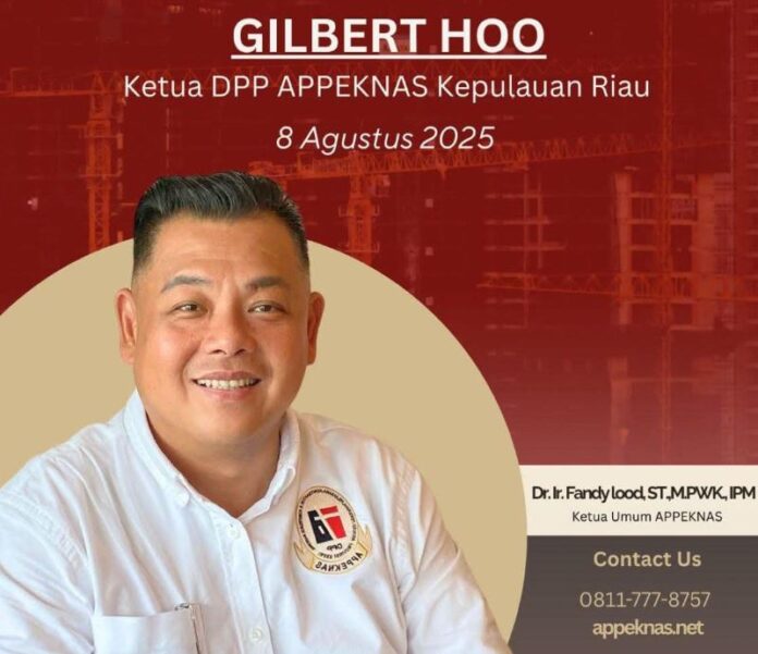 Gilbert Hoo APPEKNAS Kepri