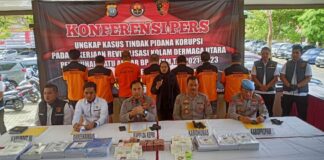 Polda Kepri Ungkap Dugaan Korupsi Proyek Dermaga, Negara Rugi Rp30,6 M korupsi proyek dermaga kepri