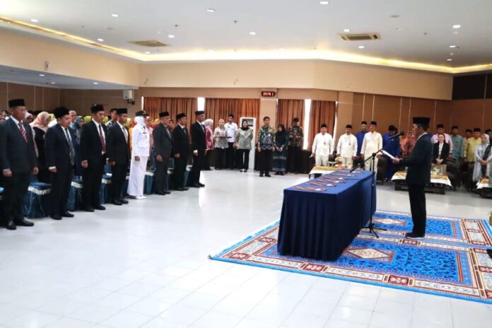pelantikan pejabat pejabat struktural kota batam