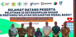 Pemkab Karimun Dukung PT Saipem Perkuat Kualitas Kader Posyandu Lewat Pelatihan kader posyandu karimun