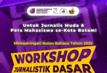 AJI Batam dan Perpustakaan BI Kepri Gelar Workshop dan Kompetisi Menulis kompetisi menulis batam