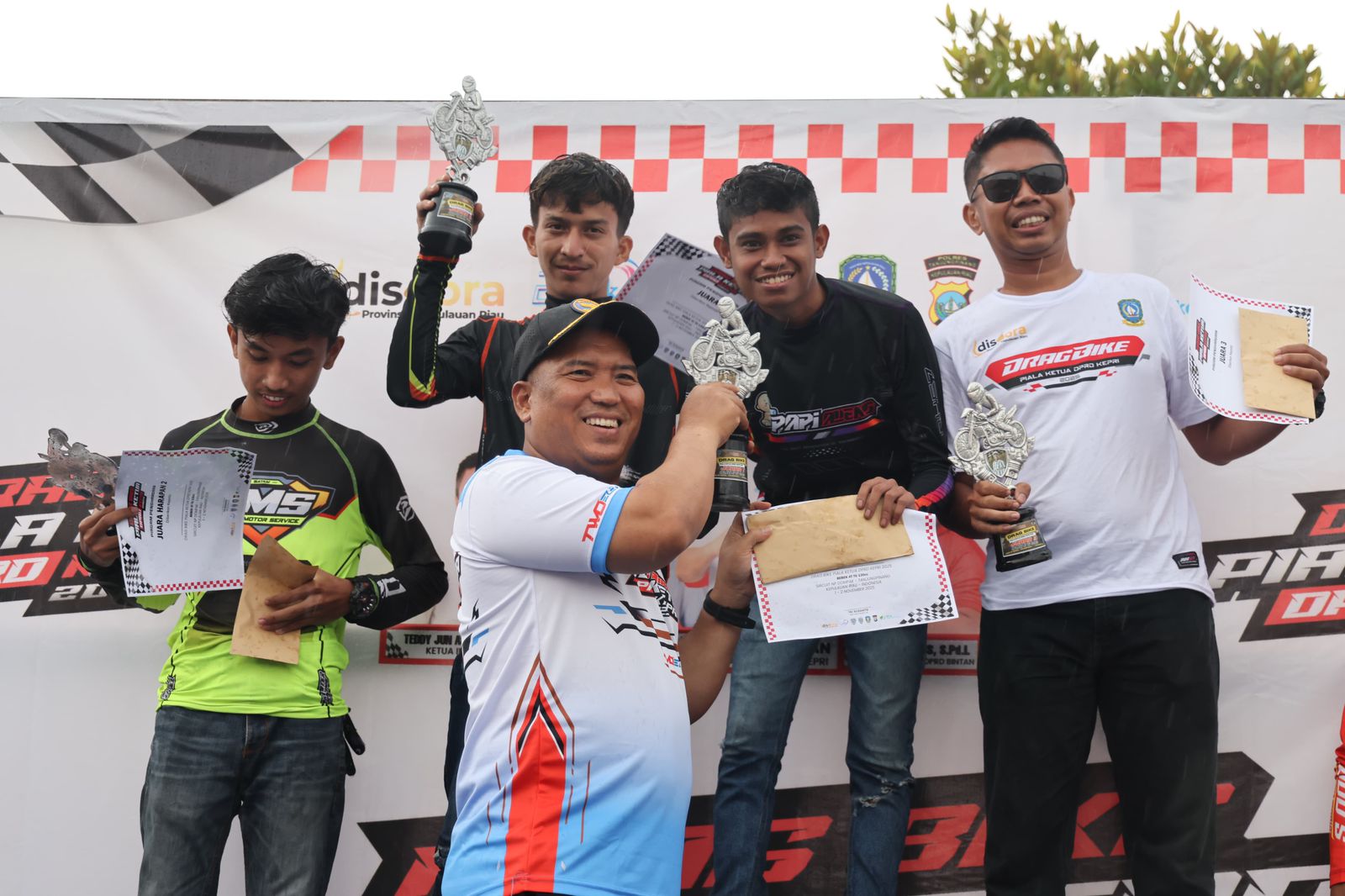 Hadiri Ajang Drag Bike Piala Ketua DPRD Kepri 2025, Ini Pesan Wagub Nyanyang