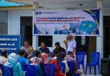 Imigrasi Batam Hadir di Pulau Abang, Layani Paspor dan Edukasi Bahaya TPPO