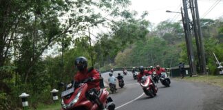 Bikers Kepri Berangkat ke Garut, Meriahkan Puncak Honda Bikers Day 2025