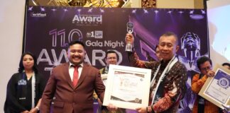 Kepala BP Batam Raih Penghargaan Inspiring Professional dan Leadership Award