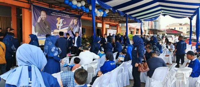 NasDem Kepri Gelar Roadshow Sosial, Kamaluddin Ajak Kader Bawa Perubahan di HUT ke-14
