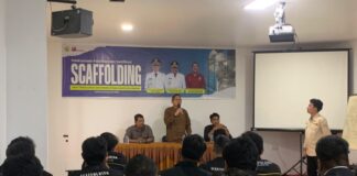 Dorong Tenaga Kerja Lokal, Disnaker Karimun Gelar Pelatihan Scaffolding