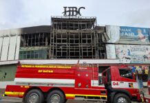 Kebakaran Hanguskan 6 Ruko di HBC Sekupang, Api Diduga Berasal dari Toko Sembako