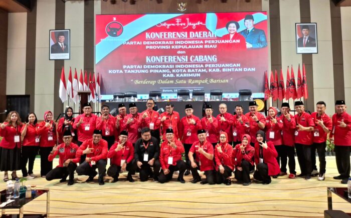 Soerya Respationo Kembali Pimpin DPD PDIP Kepri Periode 2025 – 2030