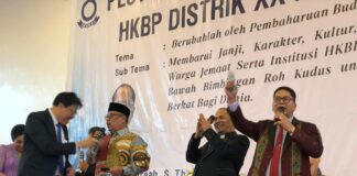 Pemko Bagam Ajak Jemaat Berperan Aktif Bangun Kota yang Rukun dan Maju