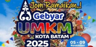 Gebyar UMKM Batam 2025, 200 Pelaku Usaha Unjuk Inovasi di Engku Putri Gebyar UMKM Batam 2025