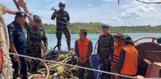 Kapal Ikan Berbendera Vietnam Ditangkap di Laut Natuna Utara kapal ikan vietnam
