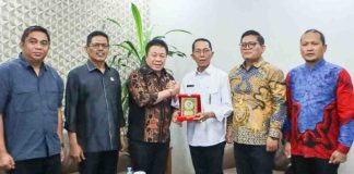 Ketua DPRD Batam Terima Kunjungan ADEKSI, Batam Ditunjuk Jadi Tuan Rumah Rakernas ADEKSI 2026