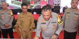 Kunker ke Karimun, Kapolda Kepri Resmikan Masjid hingga Asrama Polisi kapolda kepri ke karimun