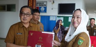 Dua ASN Natuna Purna Tugas, Cen Sui Lan Tekankan Pengabdian Tak Berakhir ASN Natuna