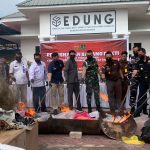 Inkracht! Kejari Karimun Musnahkan BB Pidana, Mulai dari Narkotika, Rokok hingga Handphone